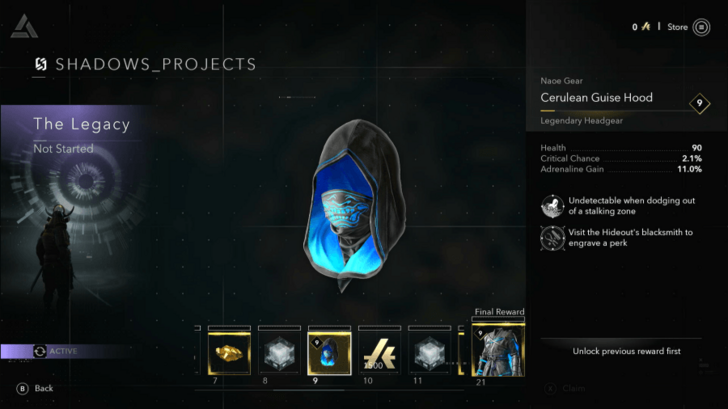 Headgear from Animus Project