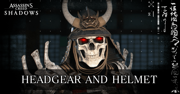 AC Shadows Headgear and Helmet