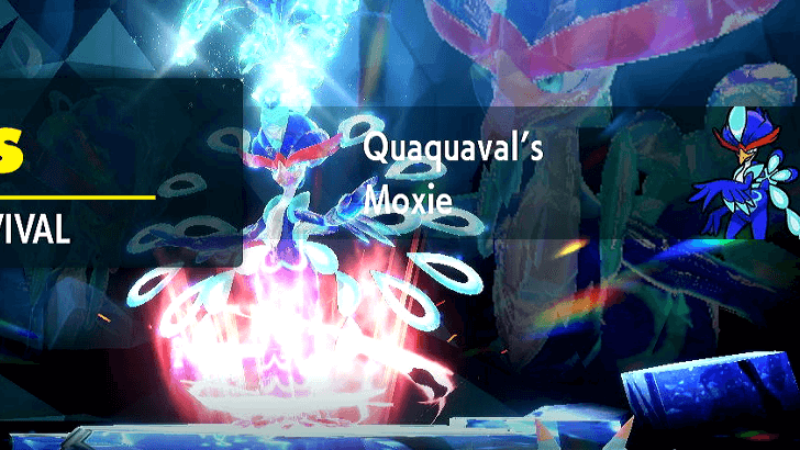 Pokemon SV - Quaquaval Tera Raid Event Moxie