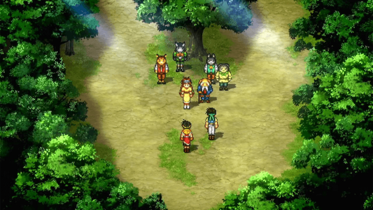 Suikoden 2 - Large Tree in Kobold Forest