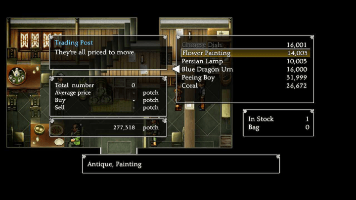Suikoden II - Buy in Trading Posts