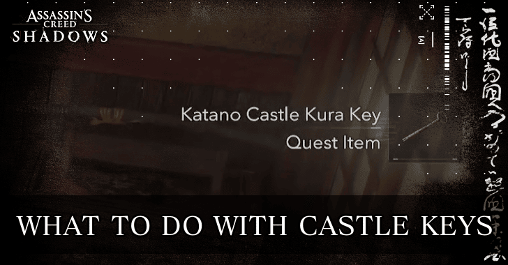 What to Do with Castle Keys