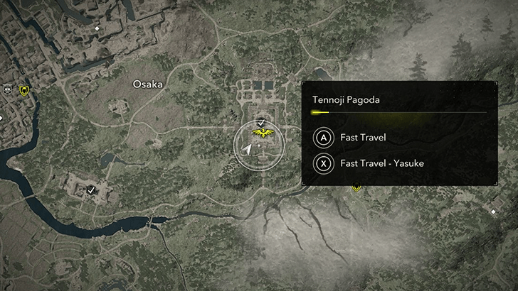 Tennoji Pagoda Map Location