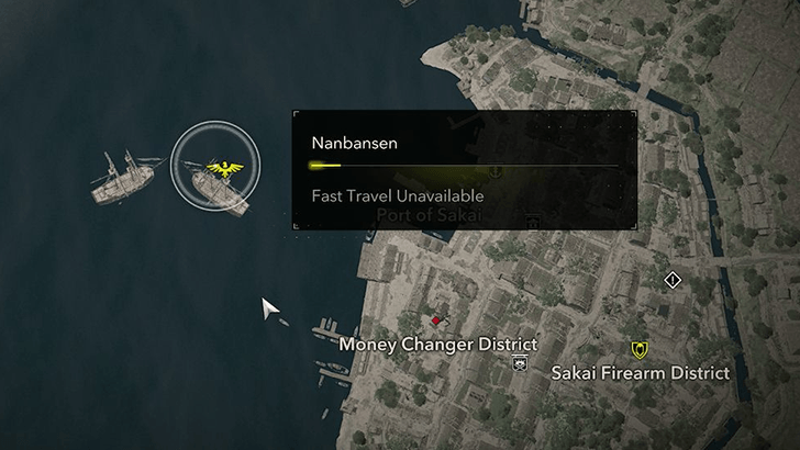 Nanbansen Map Location