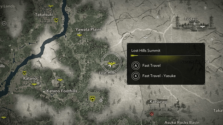 Lost Hills Summit Map Location