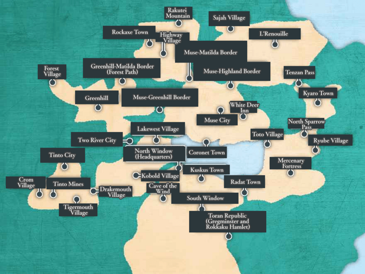 Suikoden 2 World Map