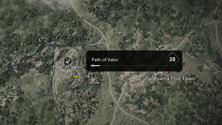 Path of Valor Map Location