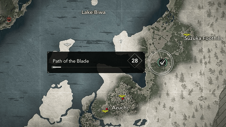 Path of the Blade Map Location