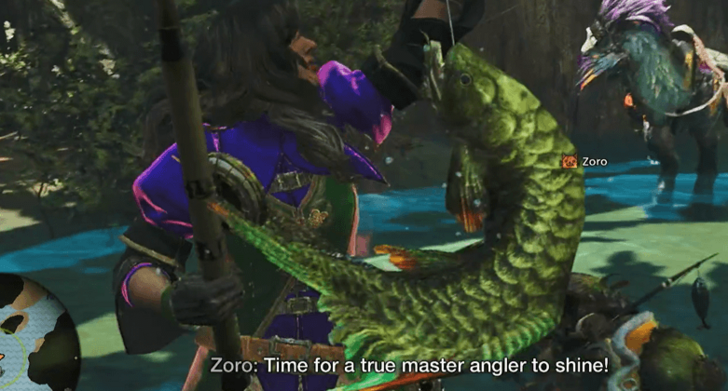 Burst Arowana In-Game