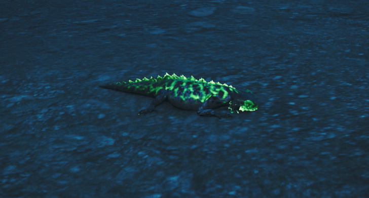 Ember Rufflizard In-Game