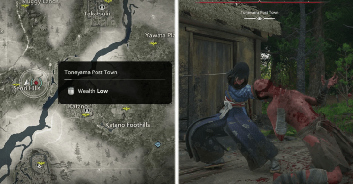 Toneyama Post Town Hostile POI