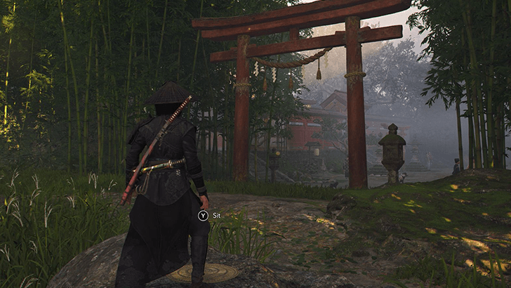 Eboshigata Hachiman Shrine Kuji-kiri World View