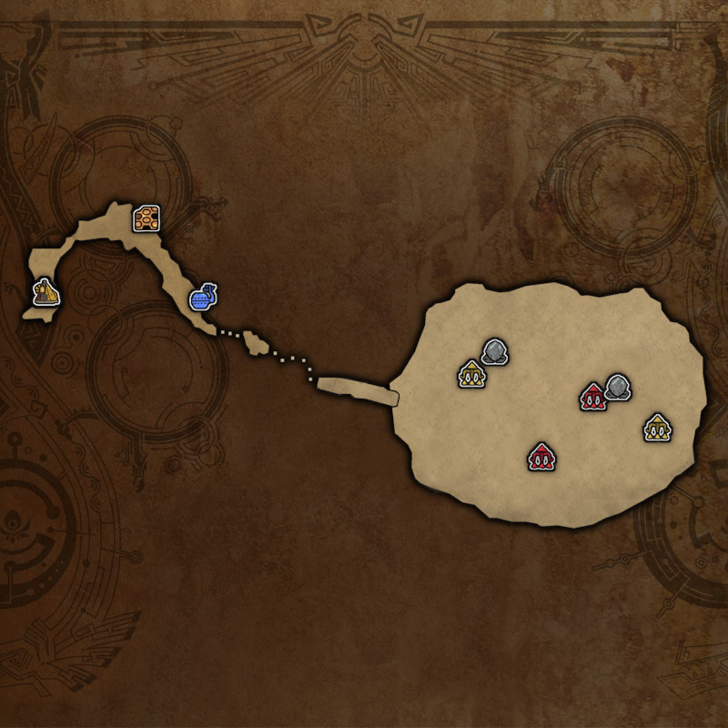 Monster Hunter Wilds - Dragontorch Shrine Map