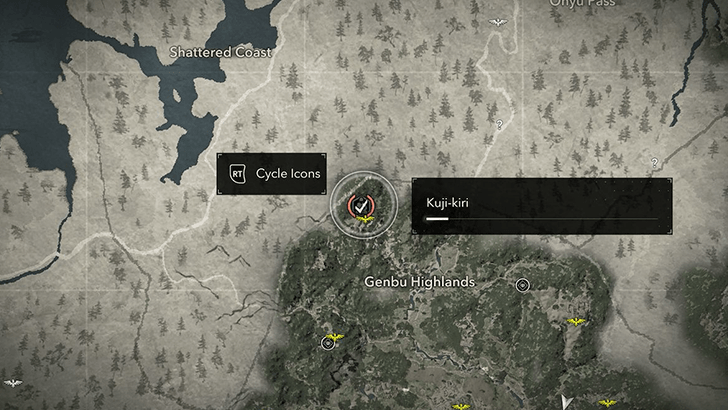 Kuramadera Kuji-kiri Map Location