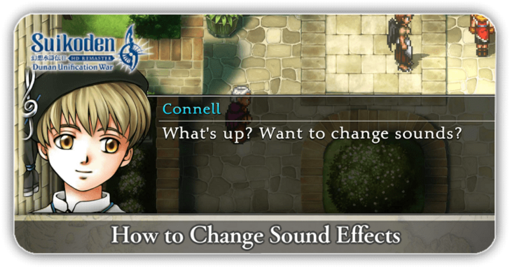 Suikoden 2 -  How to Change Sound Effects