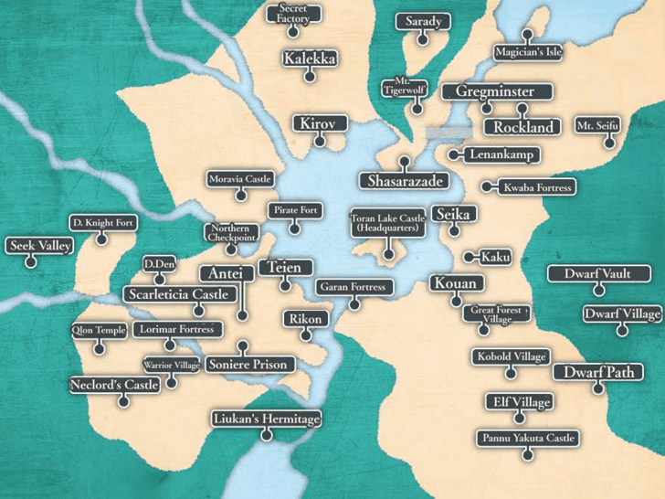 Suikoden 1 Translated Map
