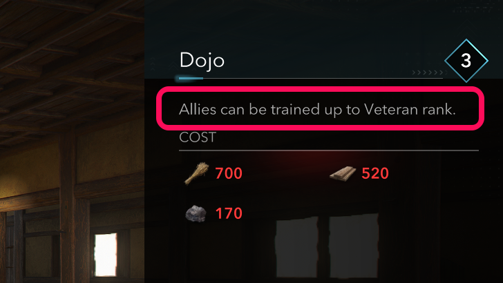 Level 3 Dojo effect