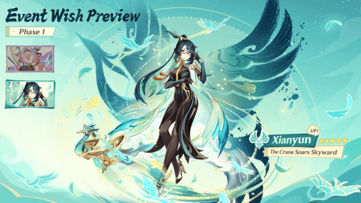 Genshin Impact - 5.5 Phase 1 Banner - Xianyun