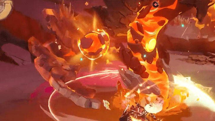 Genshin Impact - Lava Dragon Statue