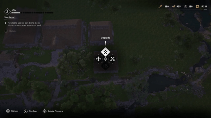 Improve Hideout Forge Upgrade