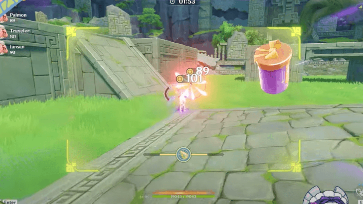 Genshin Impact - Quirky Quaking Arena - Disrupt other players in Co-Op