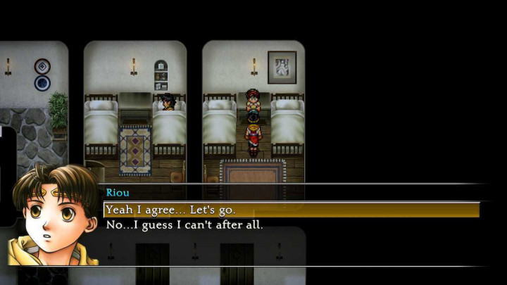 Suikoden II - Continuing to Run Away Will Lead to a Bad Ending