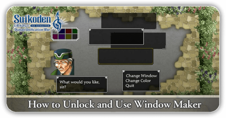 How to Unlock and Use Window Maker