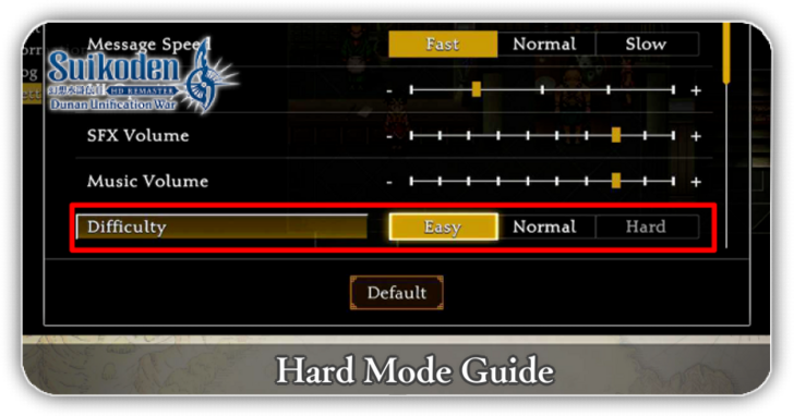 Suikoden 2 - Hard Mode Guide