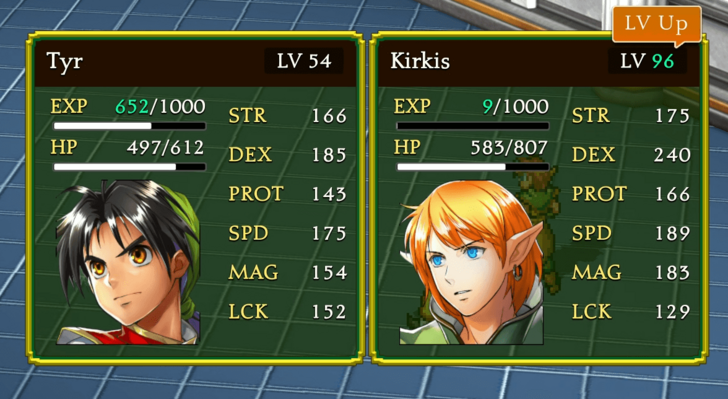 Suikoden 1 - Kirkis Level 96