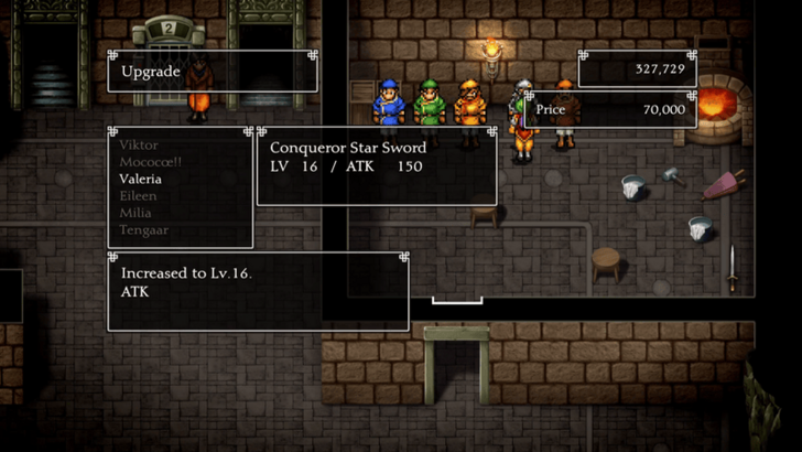 Upgrade Weapons to Level 16