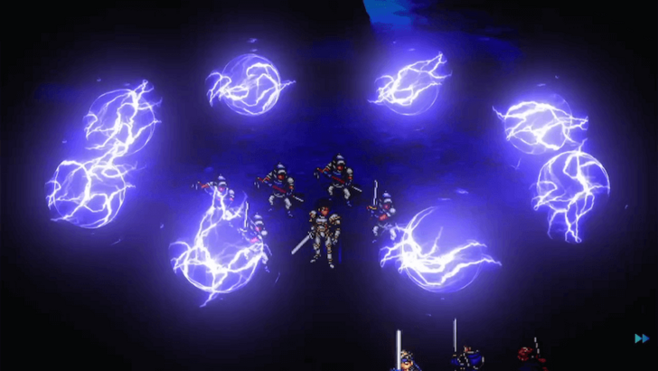 Suikoden 2 - Luca Lightning Rune Attack