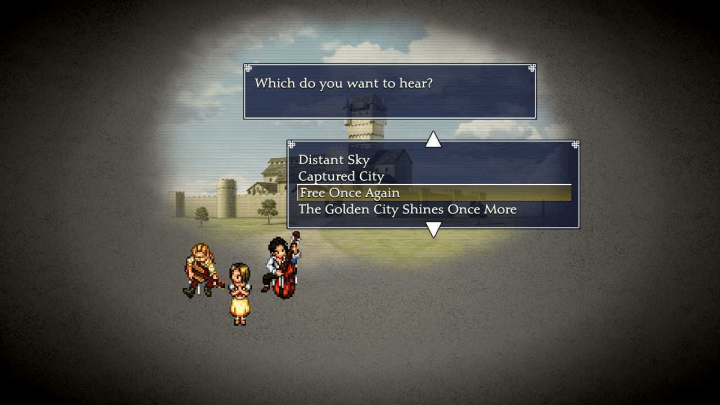 Suikoden II - Choose a Song to Play
