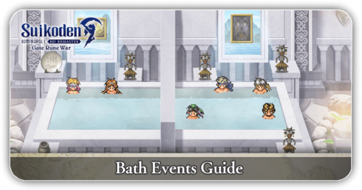 Suikoden 1 - Bath Events Guide