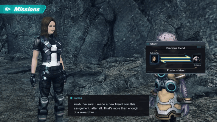 Xenoblade Chronicles X Affinity Missions