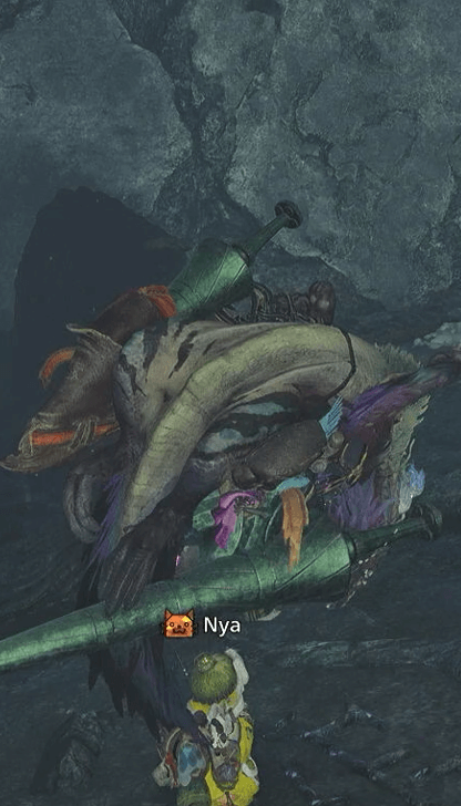 Gesture: Seikret Backflip