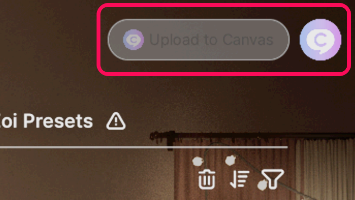 Canvas Button