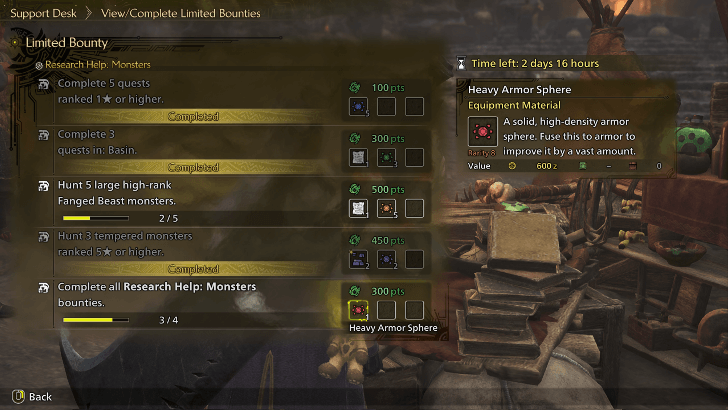 MH Wilds - Heavy Armor Sphere How to Get