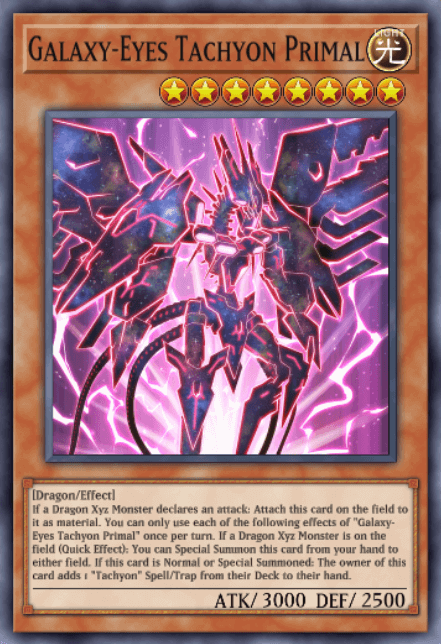 Galaxy-Eyes Tachyon Primal