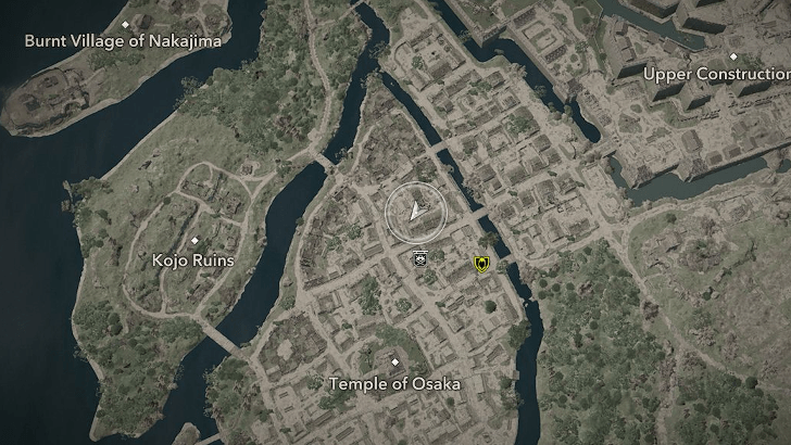 Origami Butterfly map location 7