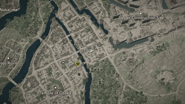 Origami Butterfly map location 8