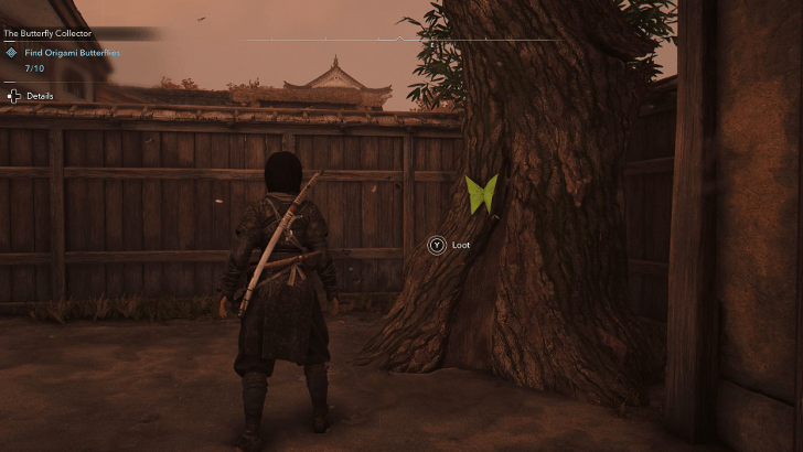 Origami Butterfly world location 8