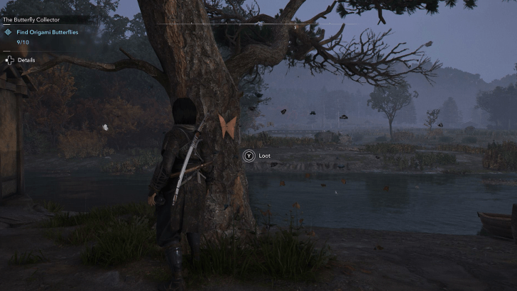 Origami Butterfly world location 10