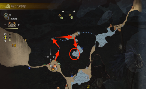 Monster Hunter Wilds Windward Plains Area 14 Fish Farm Location