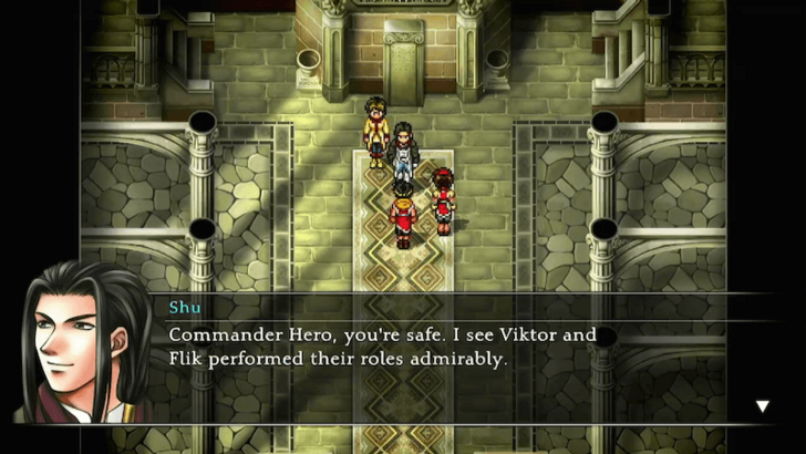 Suikoden 2 - Talk to Shu Ground Floor