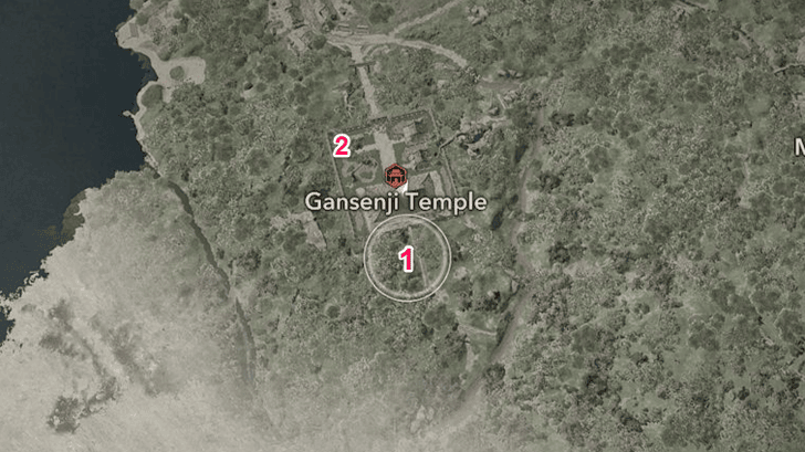 Gansenji Temple Lost Page Locations
