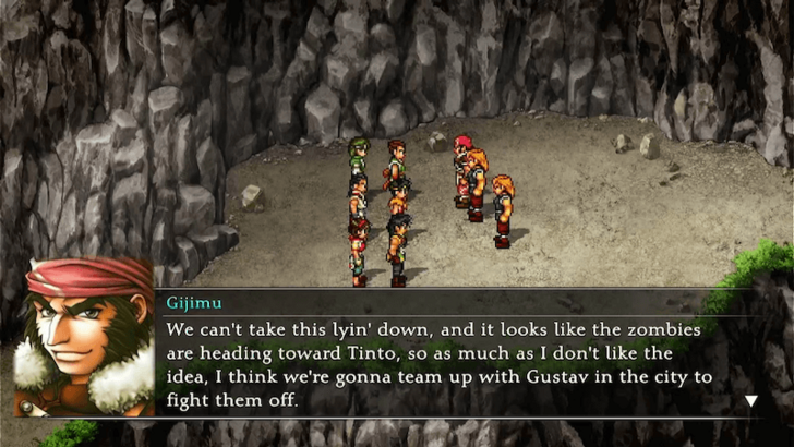 Suikoden 2 - Talk to Gijimu