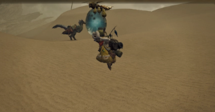 Monster Hunter Wilds Purewasp Delivered by a Palico