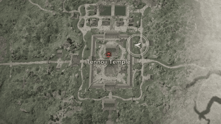 Tennoji Temple Lost Page 2 Map