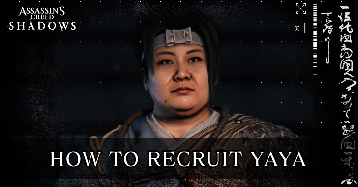 AC Shadows - How to Recruit Yaya