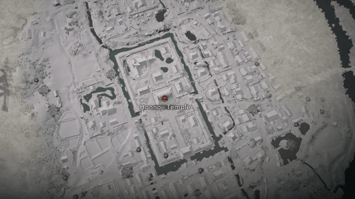 Honnoji Temple Lost Page 4 Map Location